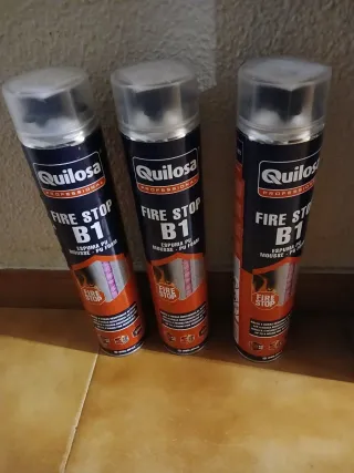 Espuma Poliuretano Quilosa Fire Stop B1