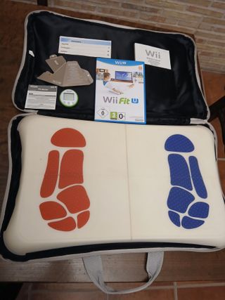 Wii Fit U + Fit Meter + Tabla Equilibrio + Funda