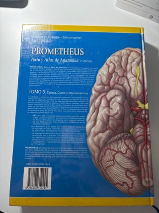 Texto y atlas de anatomia. Prometeus. Tomo 3.