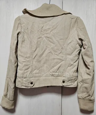 Chaqueta Beige Corduroy