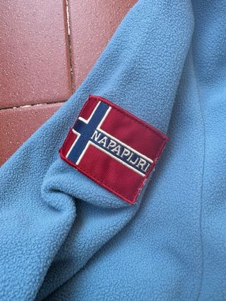 Pile Napapijri Azzurro Taglia S