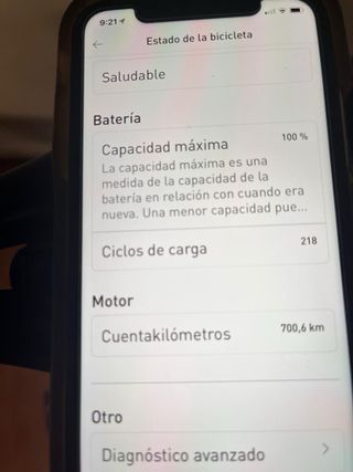 Batería Turbo Levo 500W