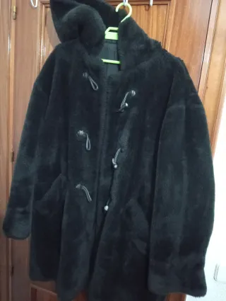 Abrigo Tintoretto Talla 50 Negro