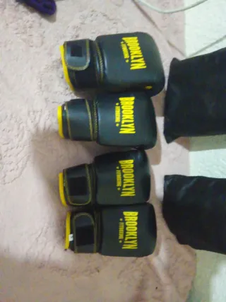 Guantes Boxeo Brooklyn Fit Boxing Negros