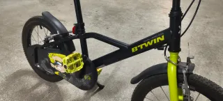 Bicicleta Infantil Btwin 16 Negra