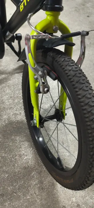 Bicicleta Infantil Btwin 16 Negra