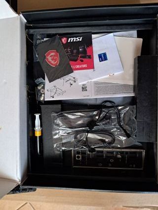Placa MSI X299PRO 10G + Intel i7 7800X