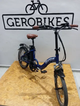 Bicicleta Eléctrica 9Transport Azul