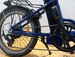Bicicleta Eléctrica 9Transport Azul