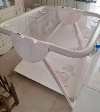 Box per bambini doppio con tappeto palestra