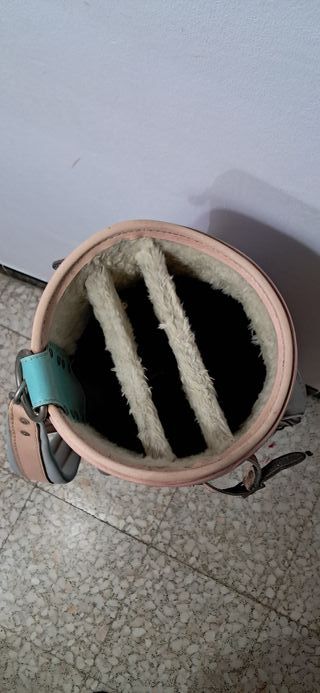 Bolsa de palos de golf Cobra gris y rosa