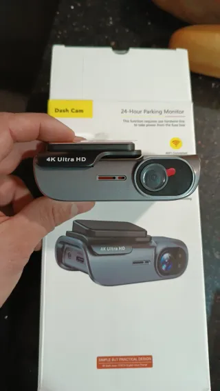 Cámara Dash Cam 4K Ultra HD