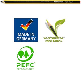 - STAEDTLER Noris Digital Classic 180 22, Lápiz