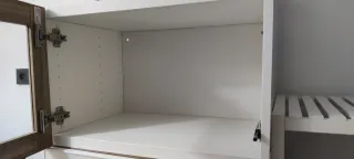 Vitrina Besta Ikea Madera y Cristal