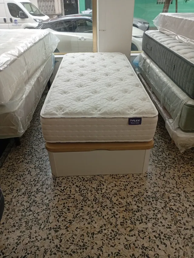 FLEX+Canapé90x190 Colchón Esencial Visco