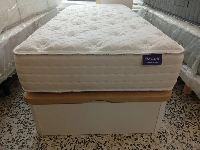 FLEX+Canapé90x190 Colchón Esencial Visco