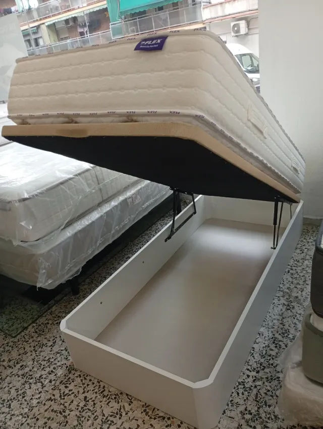 FLEX+Canapé90x190 Colchón Esencial Visco