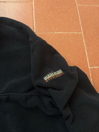 Giacca Pile Napapijri Uomo Nero Taglia M