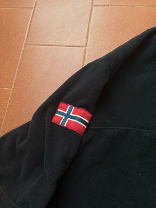 Giacca Pile Napapijri Uomo Nero Taglia M