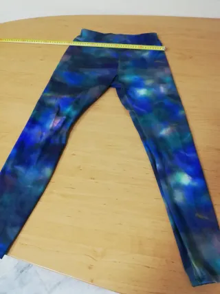 Mallas deportivas mujer azul y verde