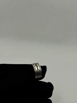 Anillo Plata 925 Diseño Infinito