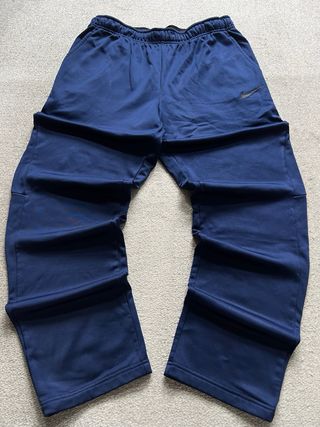 Pantalón Ancho de Chándal Nike Azul Marino