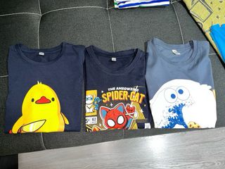 Lote 9 camisetas para niño