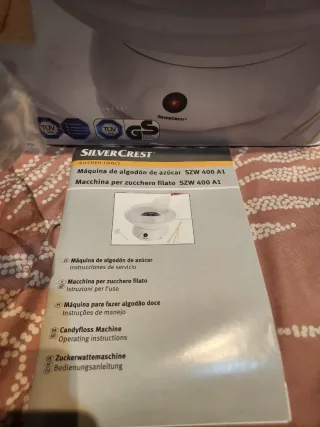 Máquina Algodón Azúcar SilverCrest SZW 400 A