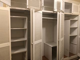 Armario empotrado madera blanco en perfecto estado