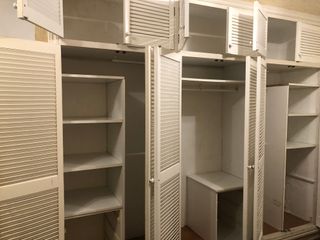 Armario empotrado madera blanco en perfecto estado