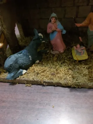 Pesebre Nacimiento y Anunciación