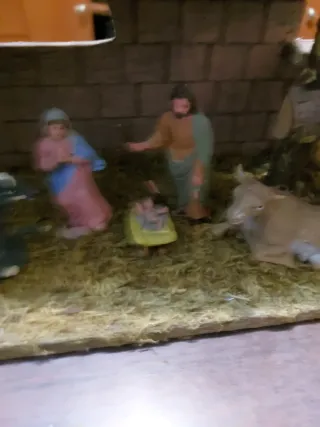 Pesebre Nacimiento y Anunciación
