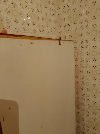 Quadro uncinetto con angeli e figure