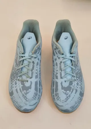 Zapatillas multitacos niño azul y amarillo