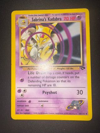 Sabrina's Kadabra Gym Challenge 58/132