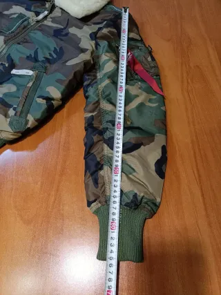 Chaqueta Alpha Industries Talla S Camuflaje