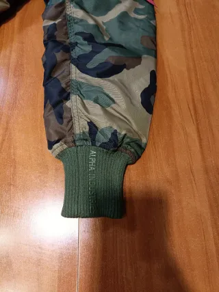 Chaqueta Alpha Industries Talla S Camuflaje