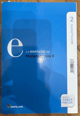 Matemáticas Ii, 2 Bachillerato