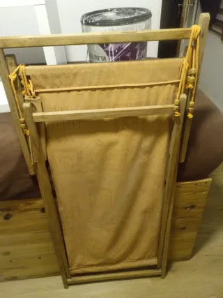 Hamaca plegable de madera