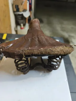 Sillín de bicicleta vintage