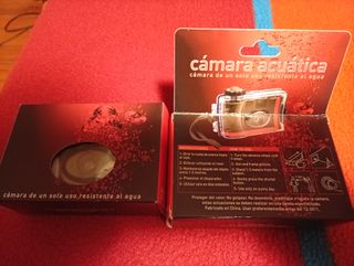 2 Cámaras Acuáticas Desechables Nuevas
