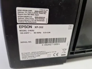 Impresora Epson XP-352 Negra