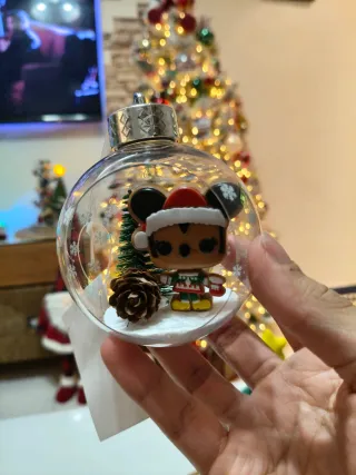 Ornamento árbol de navidad Minnie mouse Disney