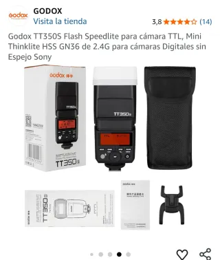 Godox TT350S Flash TTL Mini Speedlite