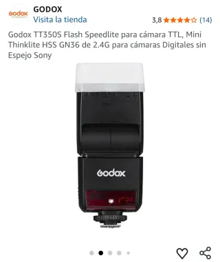 Godox TT350S Flash TTL Mini Speedlite