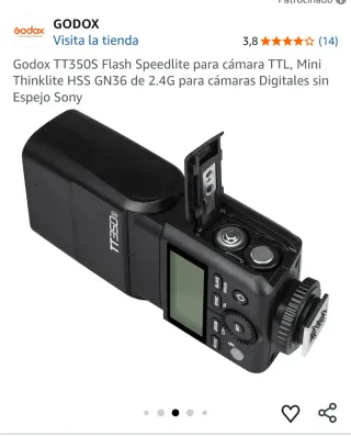 Godox TT350S Flash TTL Mini Speedlite
