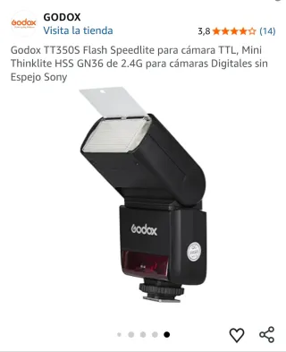 Godox TT350S Flash TTL Mini Speedlite