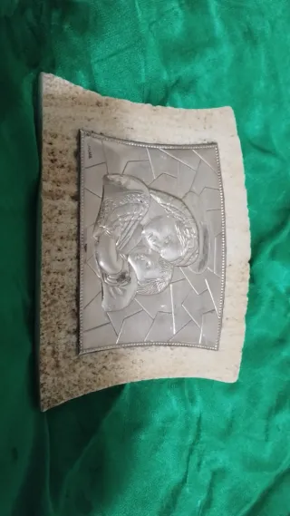 Lamina Argento Quadretto Religioso