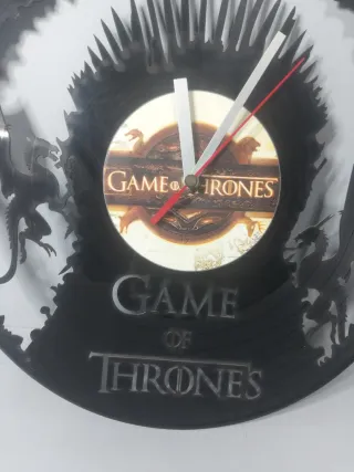 Reloj de Vinilo Game of Thrones