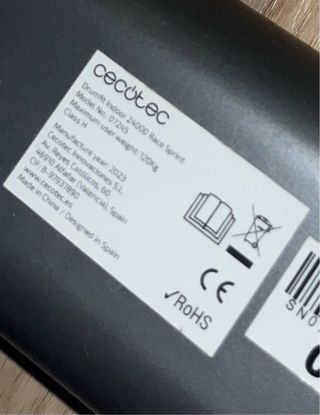 Cecotec Bicicleta estatica Indoor Drumfit 24000